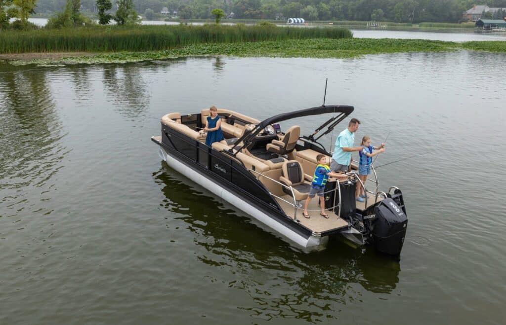 New Barletta Cabrio Cast-N-Cruise Lounge Luxury Pontoon Boats For Sale