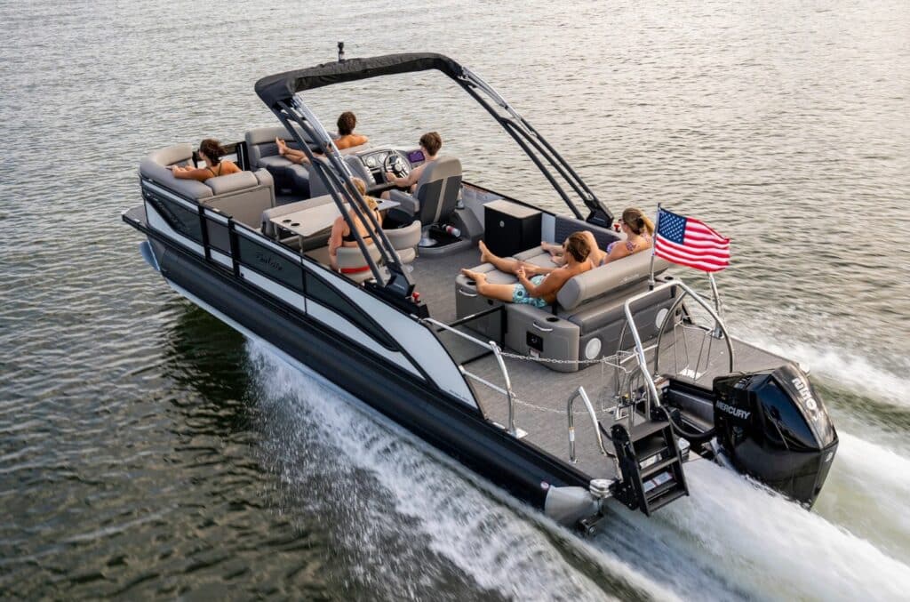 Used Barletta Corsa Ultra Lounge Luxury Pontoon Boats For Sale 