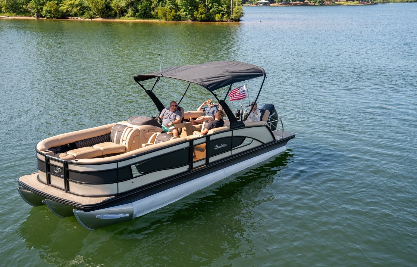 Used Barletta Lusso Meridian Lounge Luxury Pontoon Boats For Sale