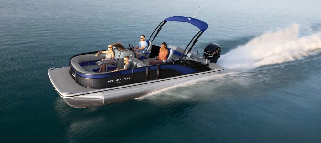 Used Bennington L Bowrider Luxury Swingback Tritoon Boats For Sale 