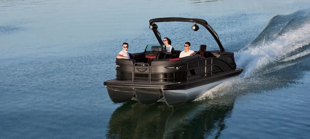 Used Bennington M Line Luxury Swingback Tritoon Boats For Sale 
