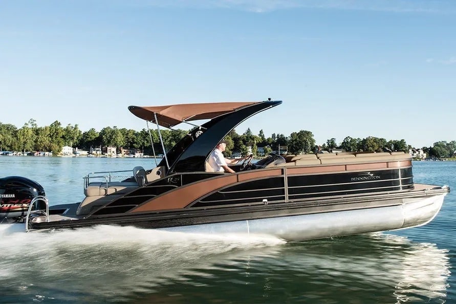 New Bennington R Line Luxury Quad Bench Tritoon Boats For Sale 