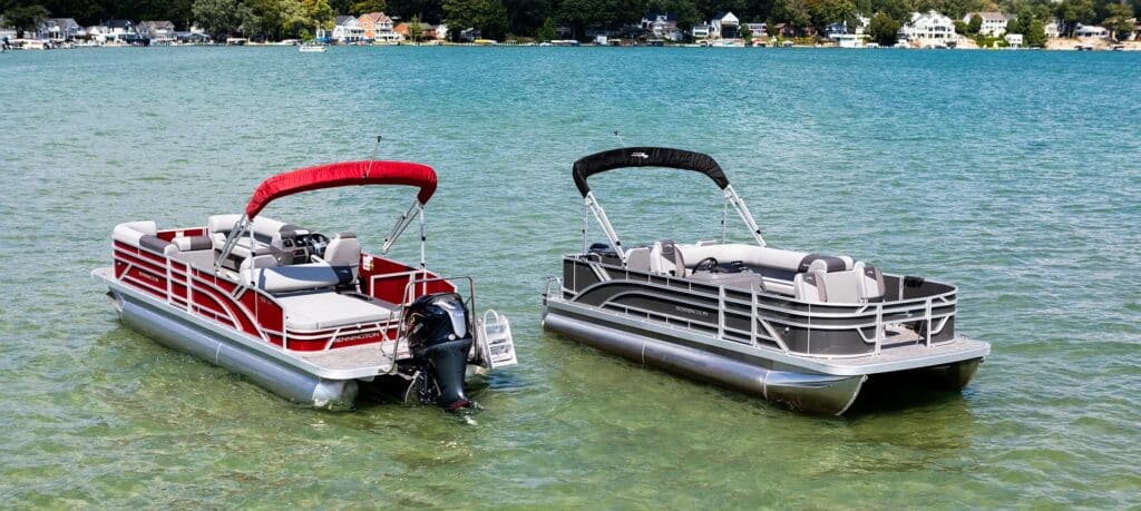 Used Bennington SX Line Luxury Fish Pontoon Boats For Sale
