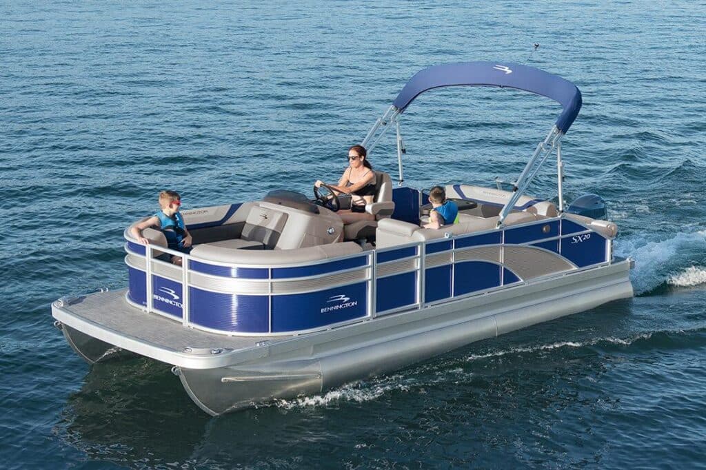 Used Bennington SX Line Luxury L-Bench Pontoon Boats For Sale 